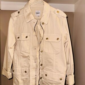 Kensie Cream Utility Jacket